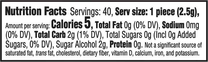 Trident Vibes Spearmint Rush Sugar Free Gum - 240 Pieces - Image 2